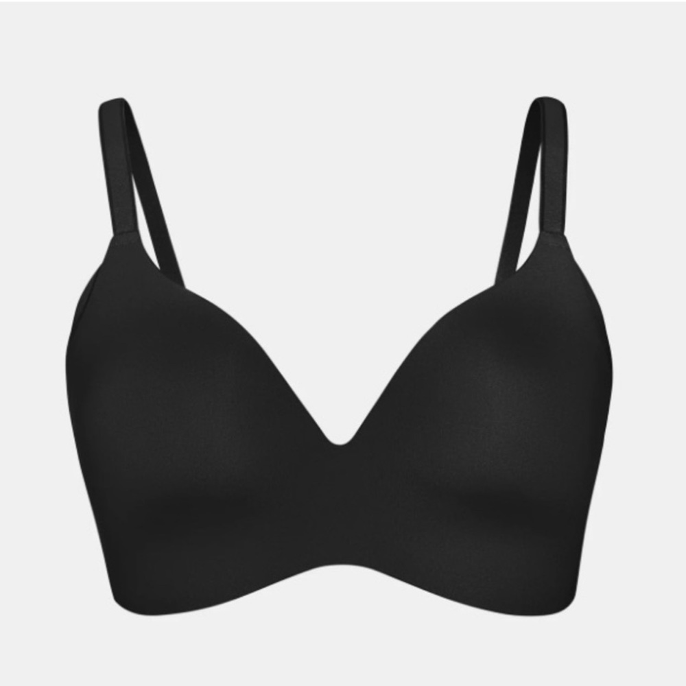 Knix WingWoman Contour Wireless Bra Black Size 7+ Fits 38E, 36F, 38F